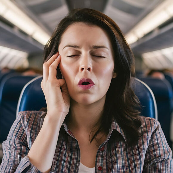 Dolore ai denti quando prendi l’aereo: quali sono le cause